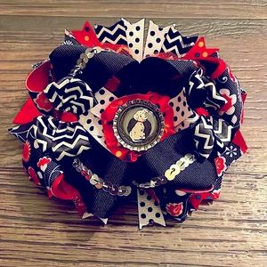 🐾101 Dalmatians Disney Cruella boutique hairbow